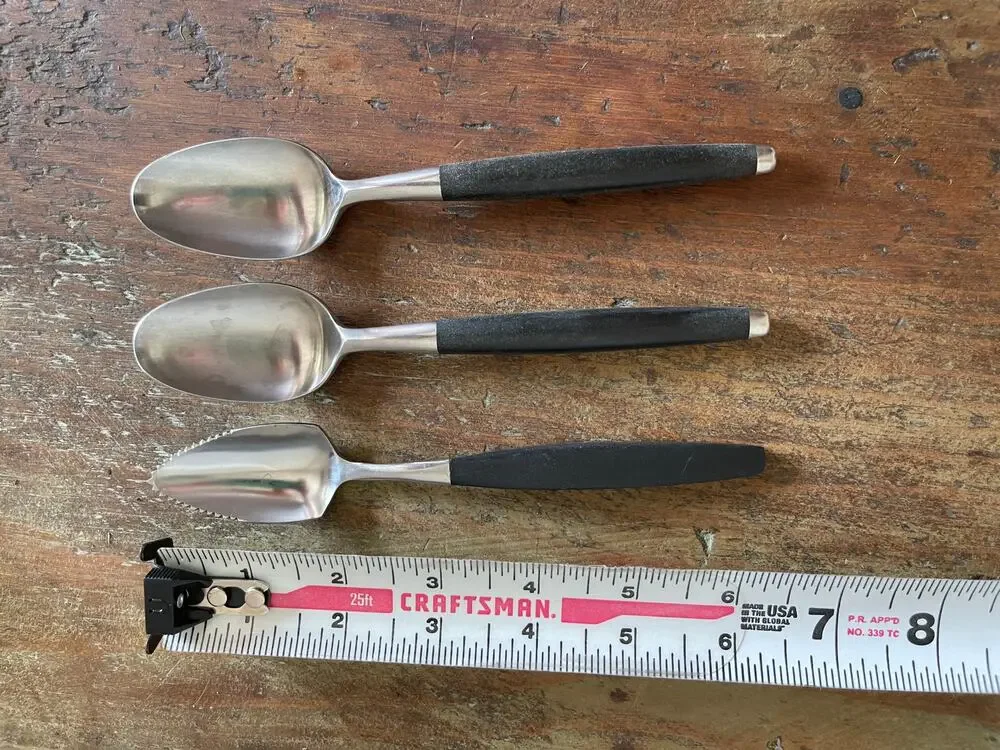 MCM Vintage Danish grapefruit and soup spoons